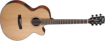 Amazon | Cort A-001-0554-0アコースティックギターのカッタウェイ電動